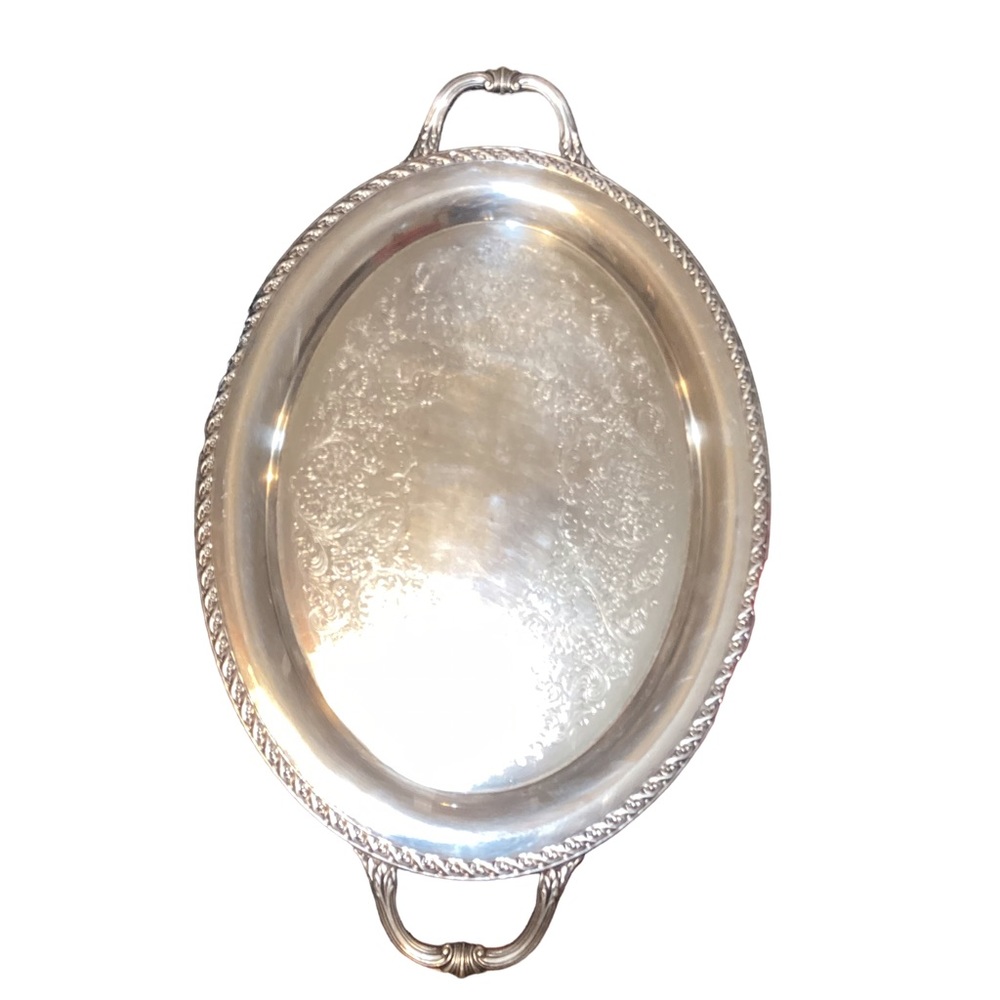 Vintage Sliver Serving Tray